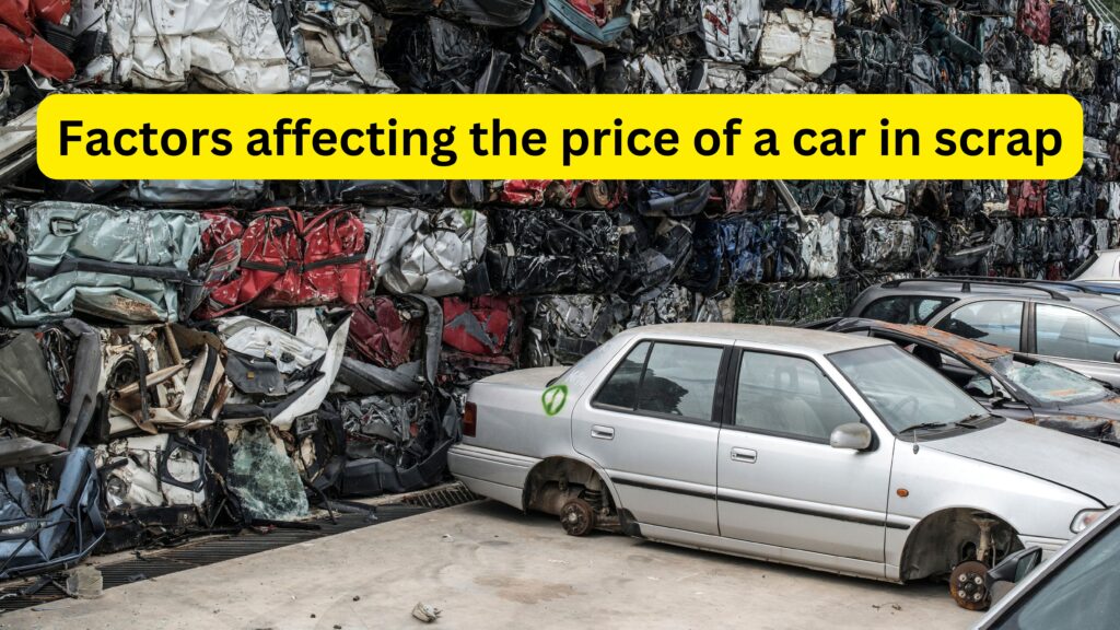 How much is a car worth in scrap in mecca