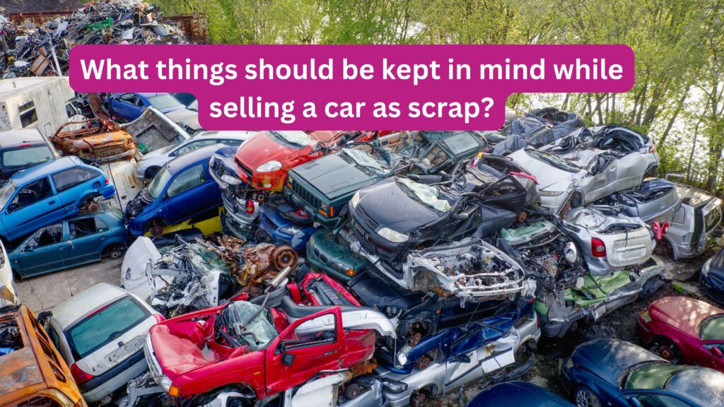 How much is a car worth in scrap in mecca