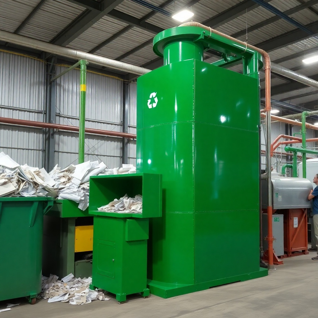 how to recycle paper waste in Makkah